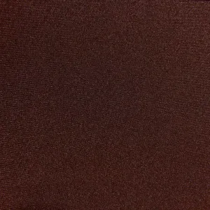 6 x 6 Fashion Fabric Swatch - Stretch Euro Tricot  4-Way - Brown