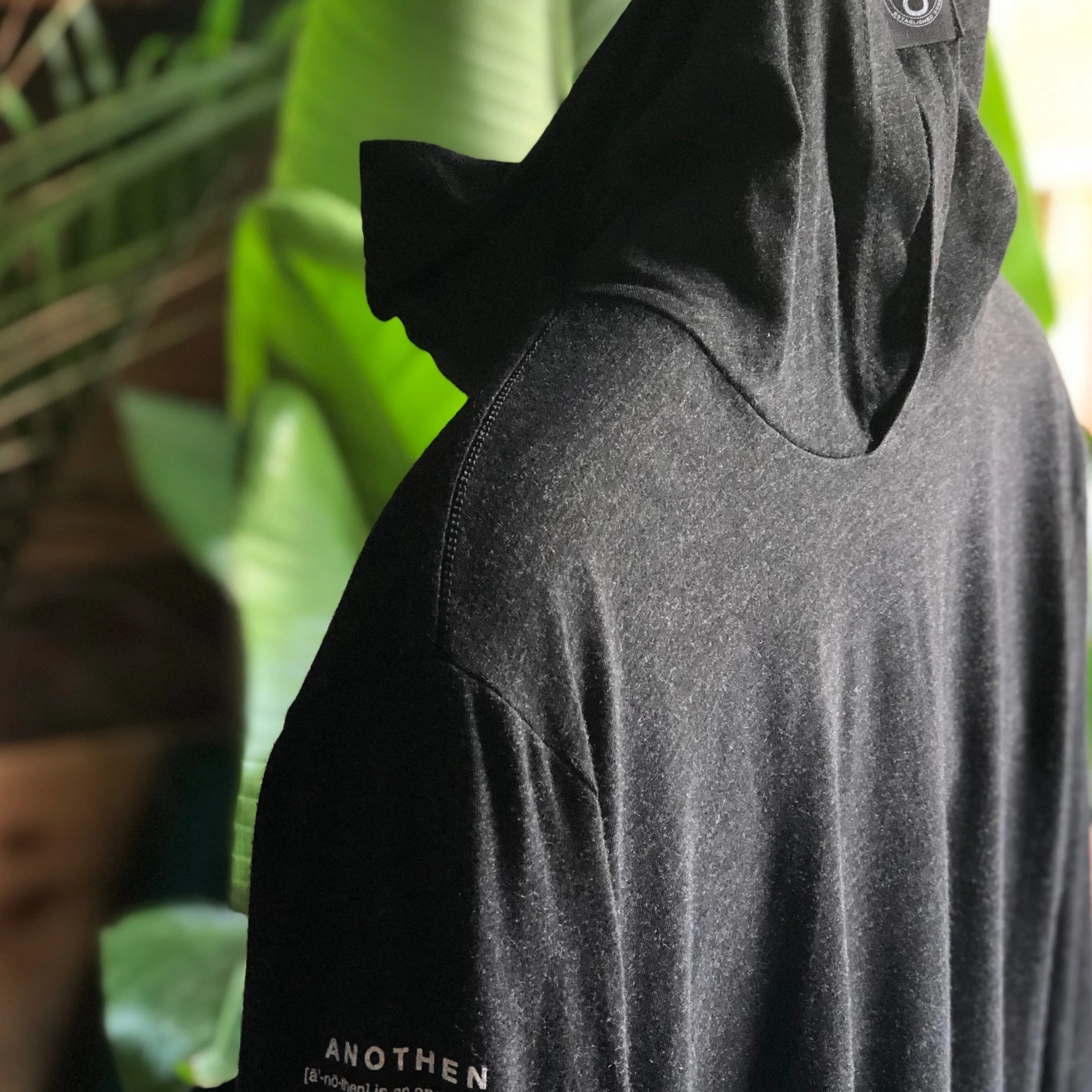 Anothen Hooded Long Sleeve T-Shirt