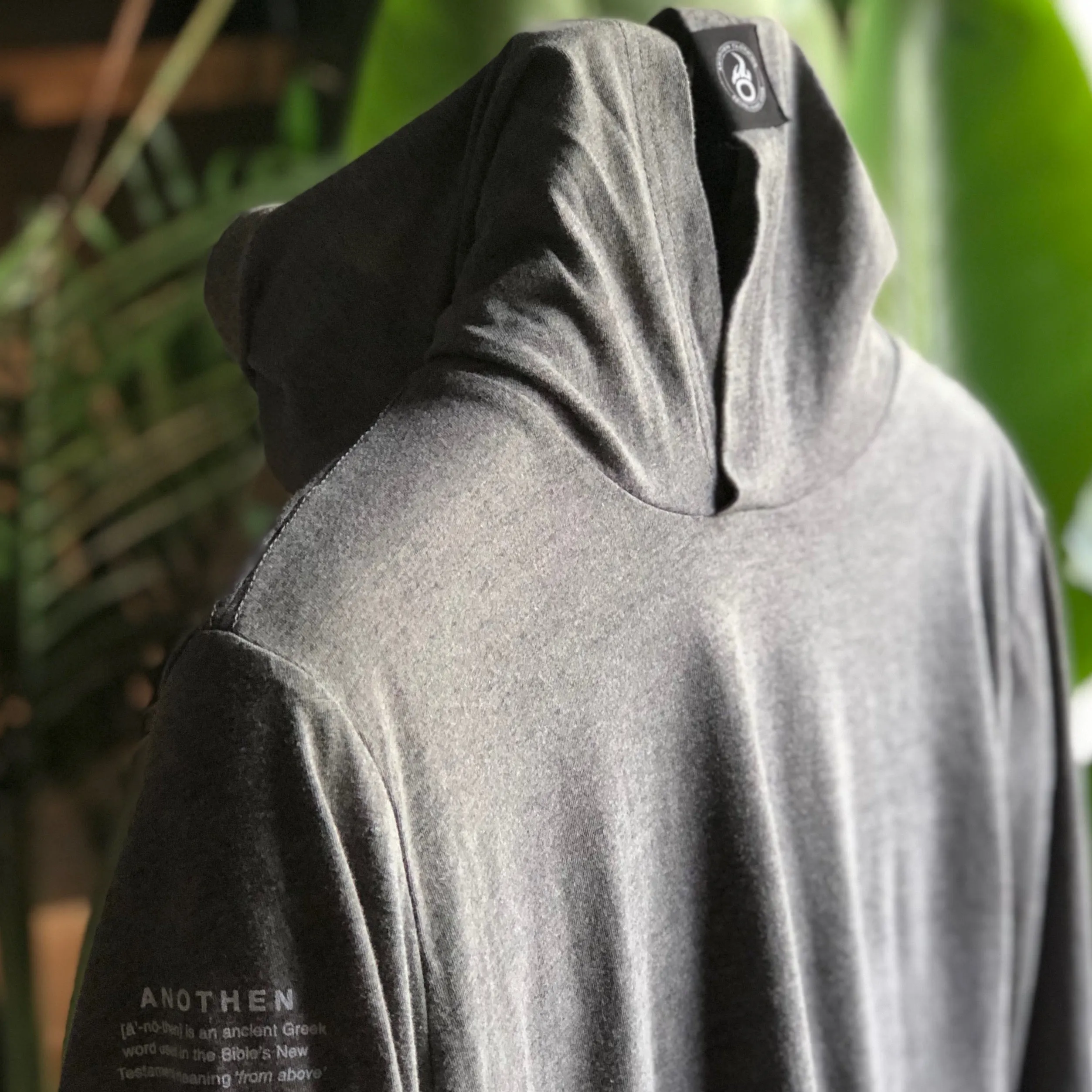 Anothen Hooded Long Sleeve T-Shirt