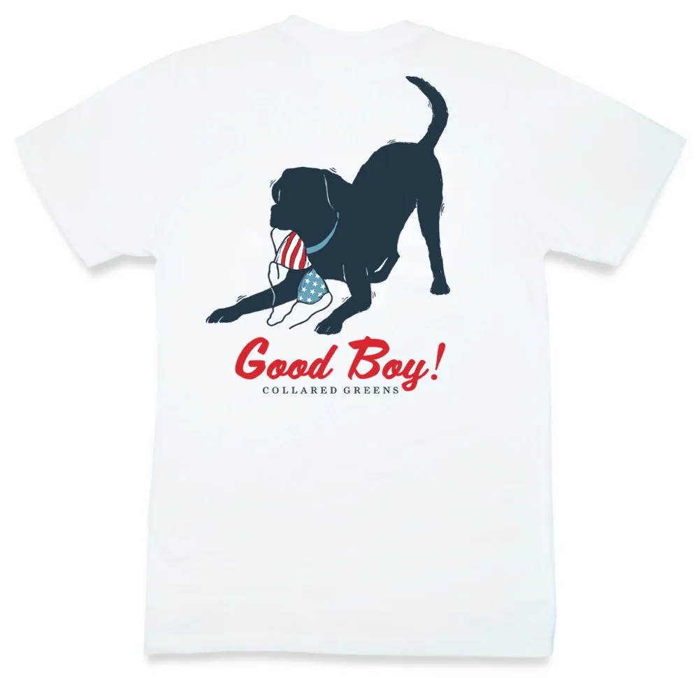 Bikini Pup: Short Sleeve T-Shirt - White