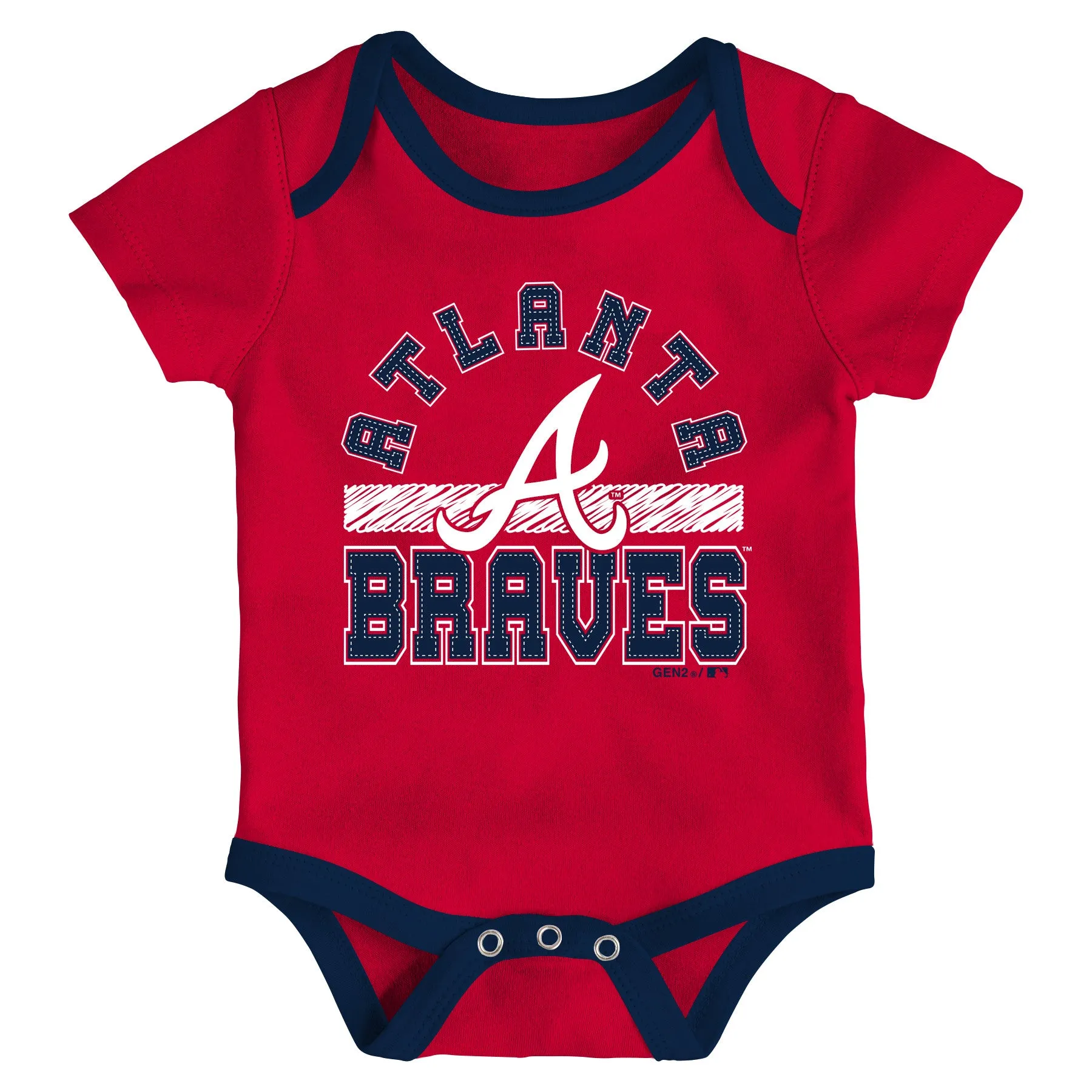 Braves Get Up and Cheer 3 Pack