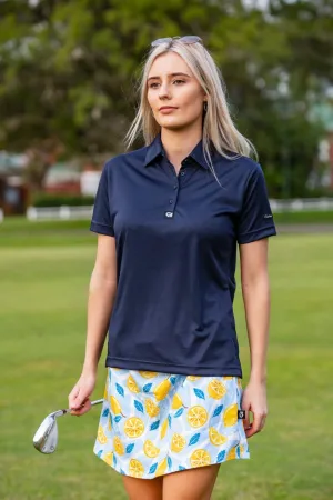 CA Ladies Iconic Golf Shirt | Navy