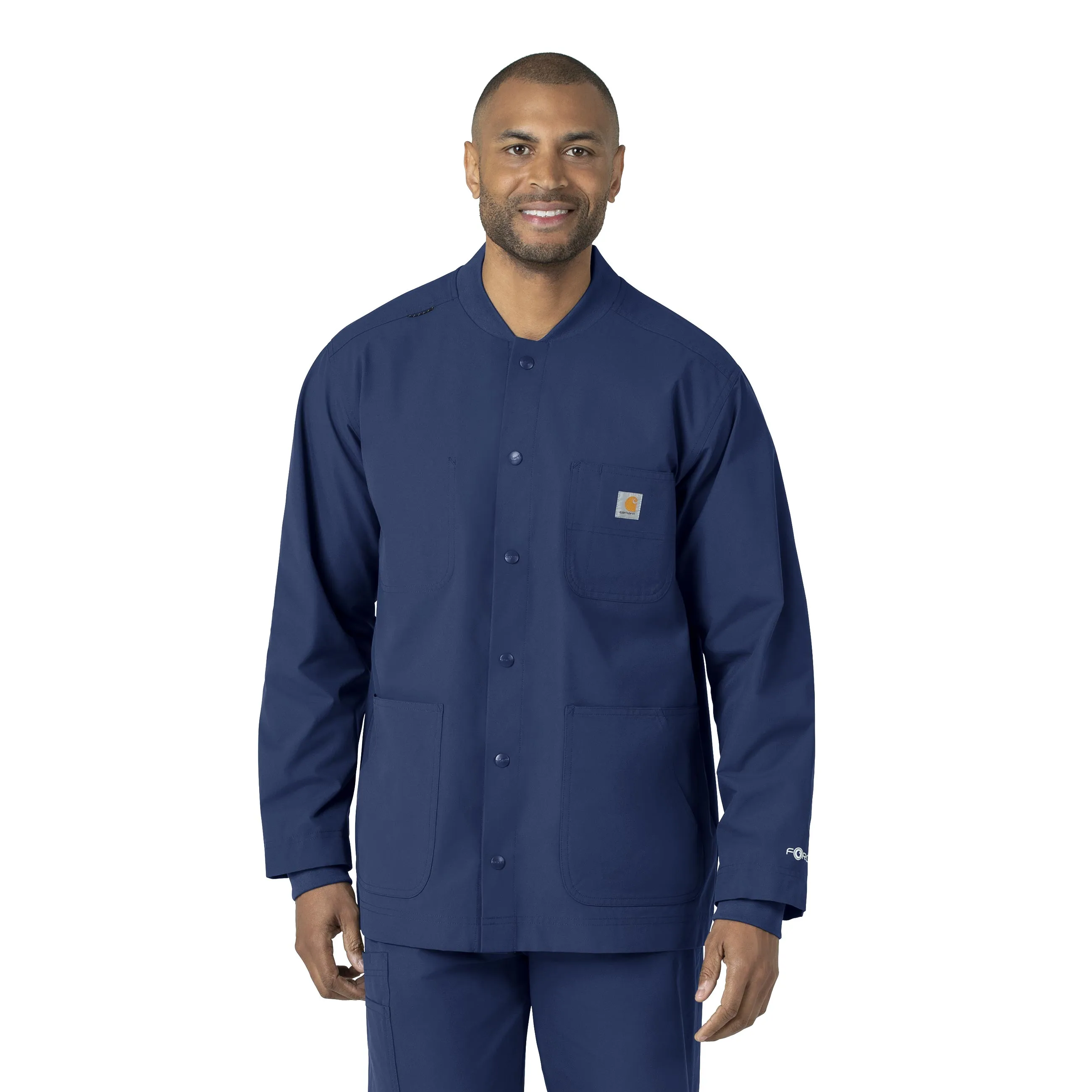 Carhartt Force Essentials Unisex Chore Coat - Navy