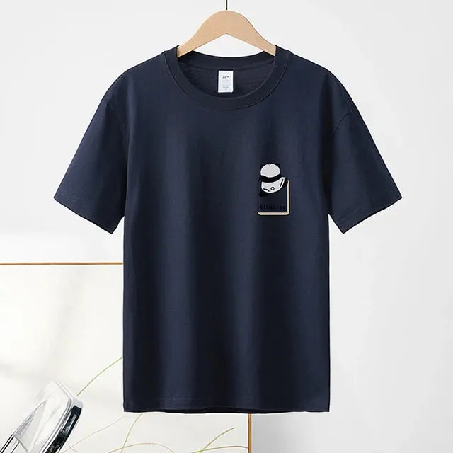 Cartoon Panda Soft Cotton Polyester T-Shirt