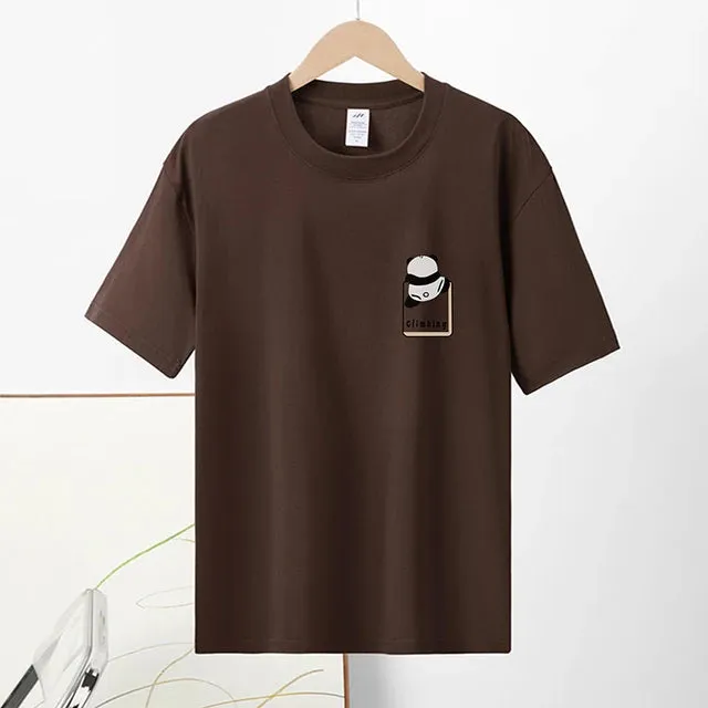 Cartoon Panda Soft Cotton Polyester T-Shirt