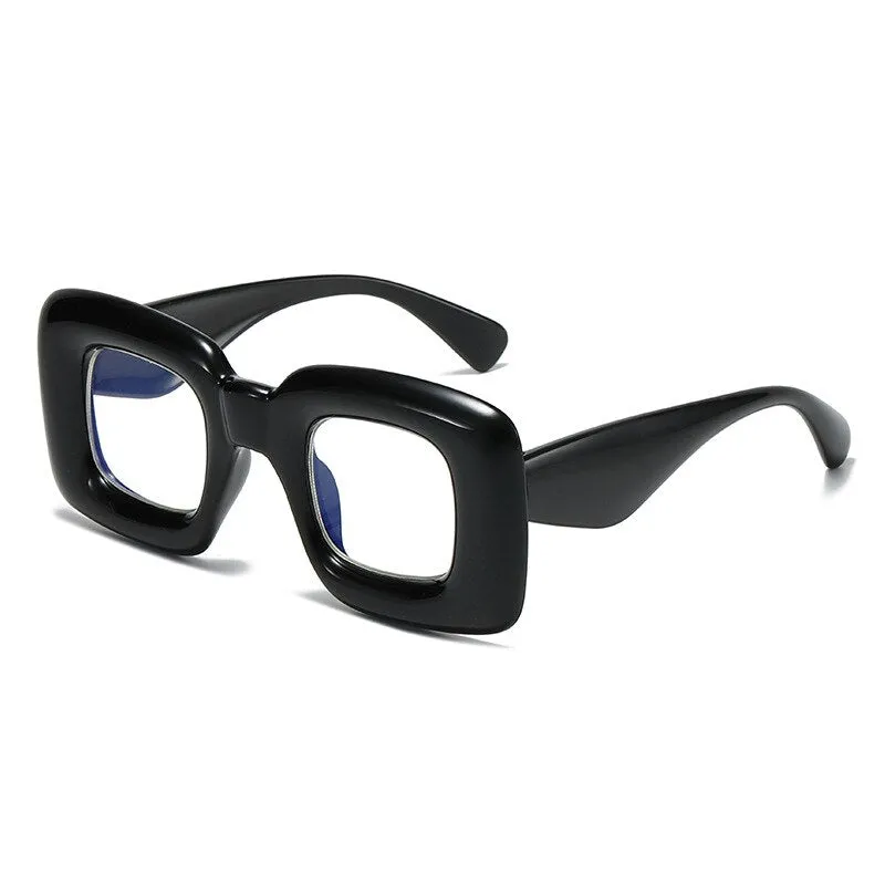 CCspace Unisex Full Rim Acetate Cat Eye Or Square Eyeglasses 55579