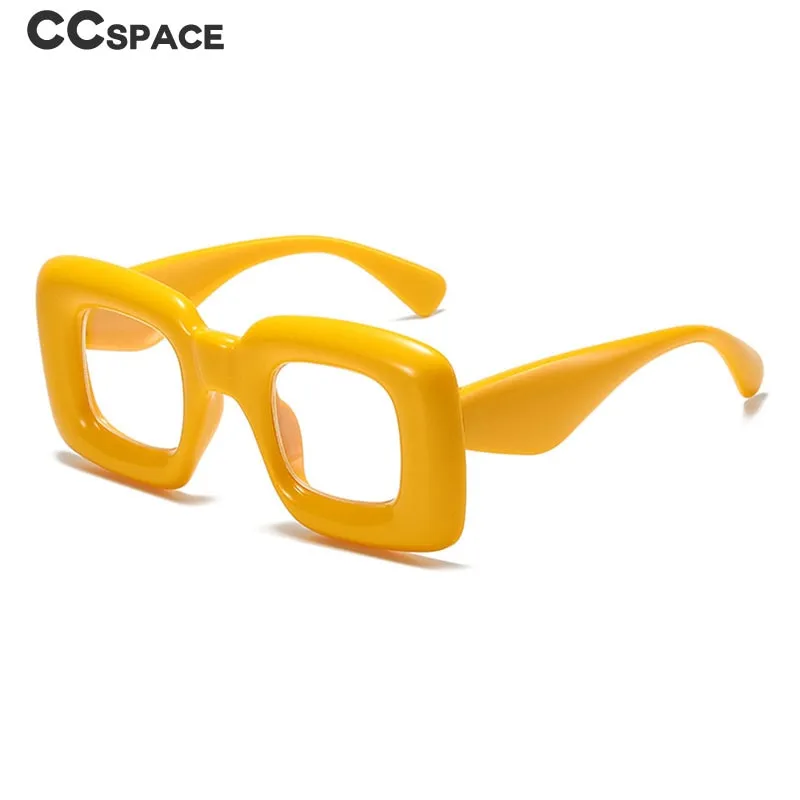 CCspace Unisex Full Rim Acetate Cat Eye Or Square Eyeglasses 55579