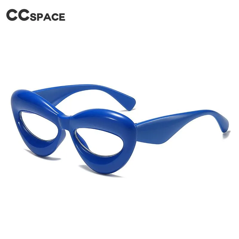 CCspace Unisex Full Rim Acetate Cat Eye Or Square Eyeglasses 55579