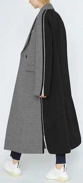 'Chana' Two-Tone Coat