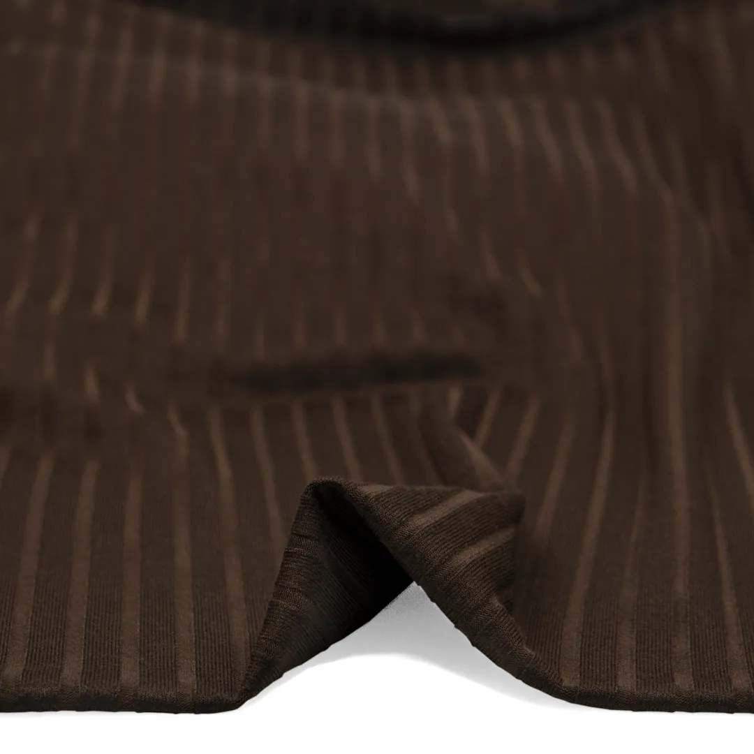 Chunky Rib Knit - Espresso