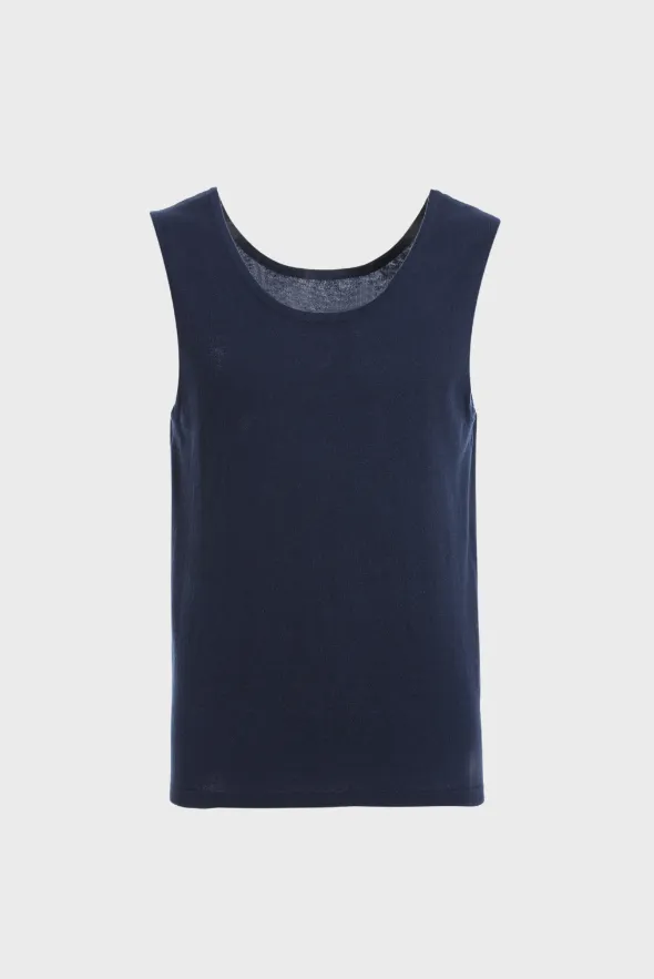 Cotton Cashmere Vest