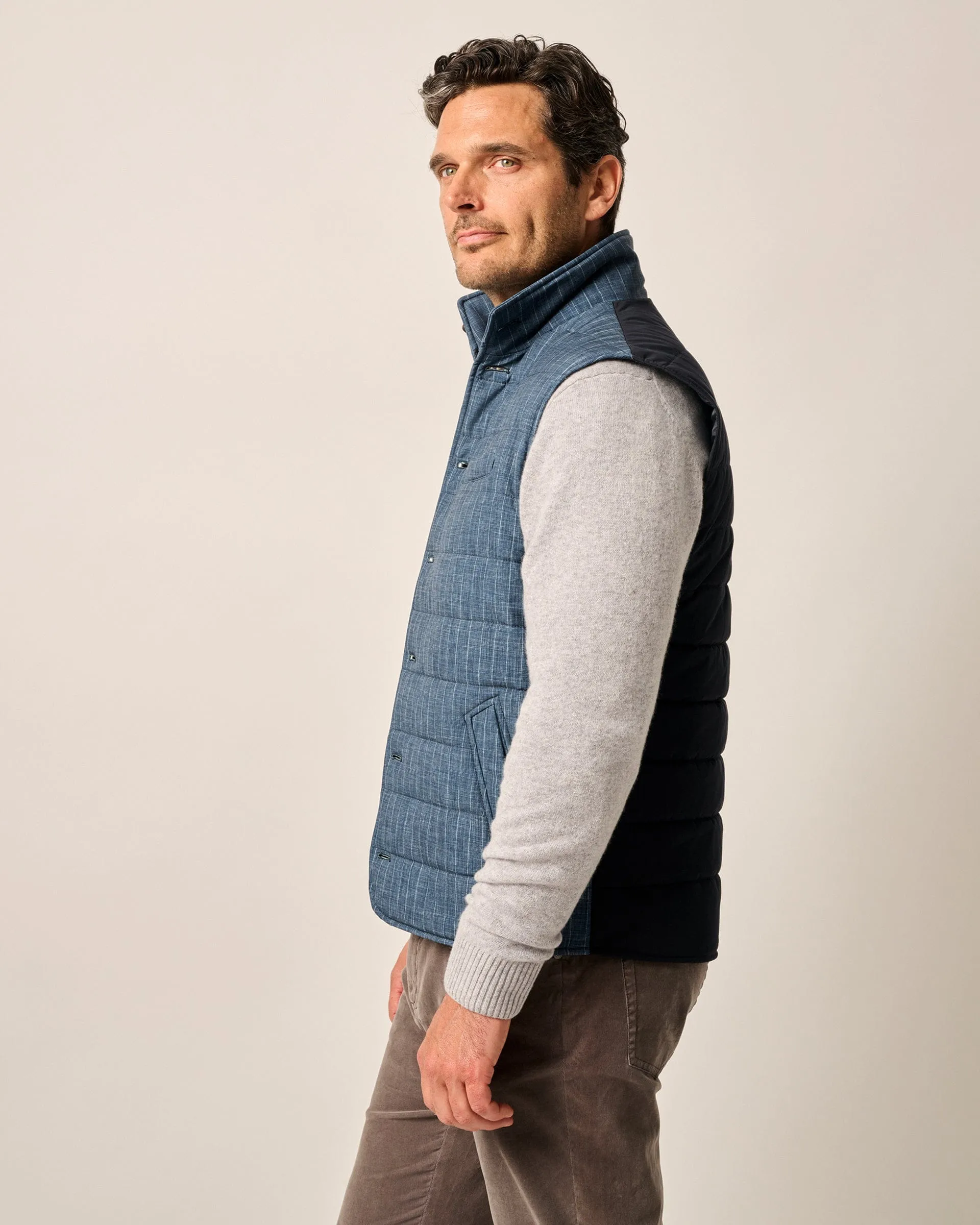 Craig Button-Down Puffer Vest