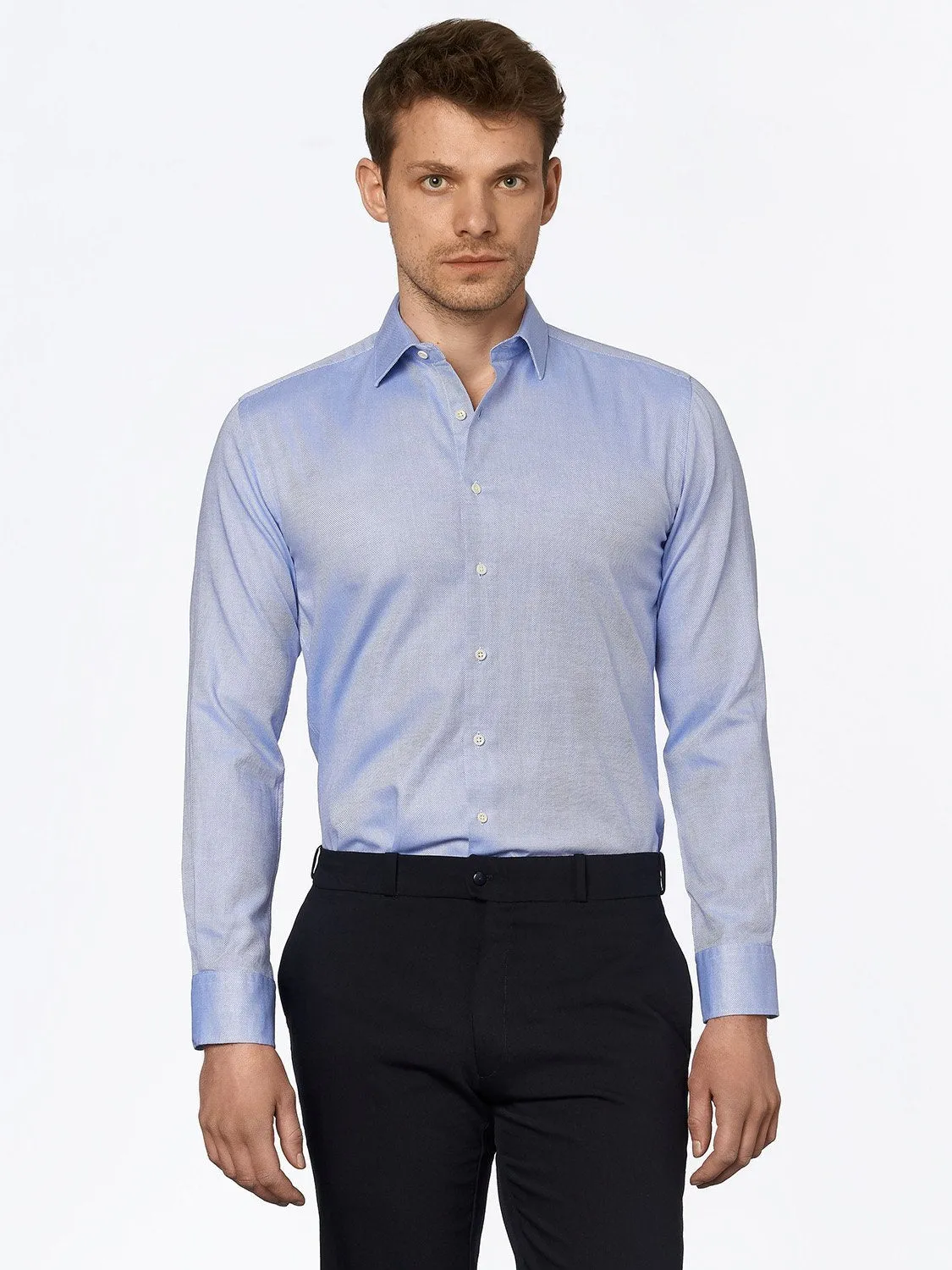 Dress Shirt Porto Blue