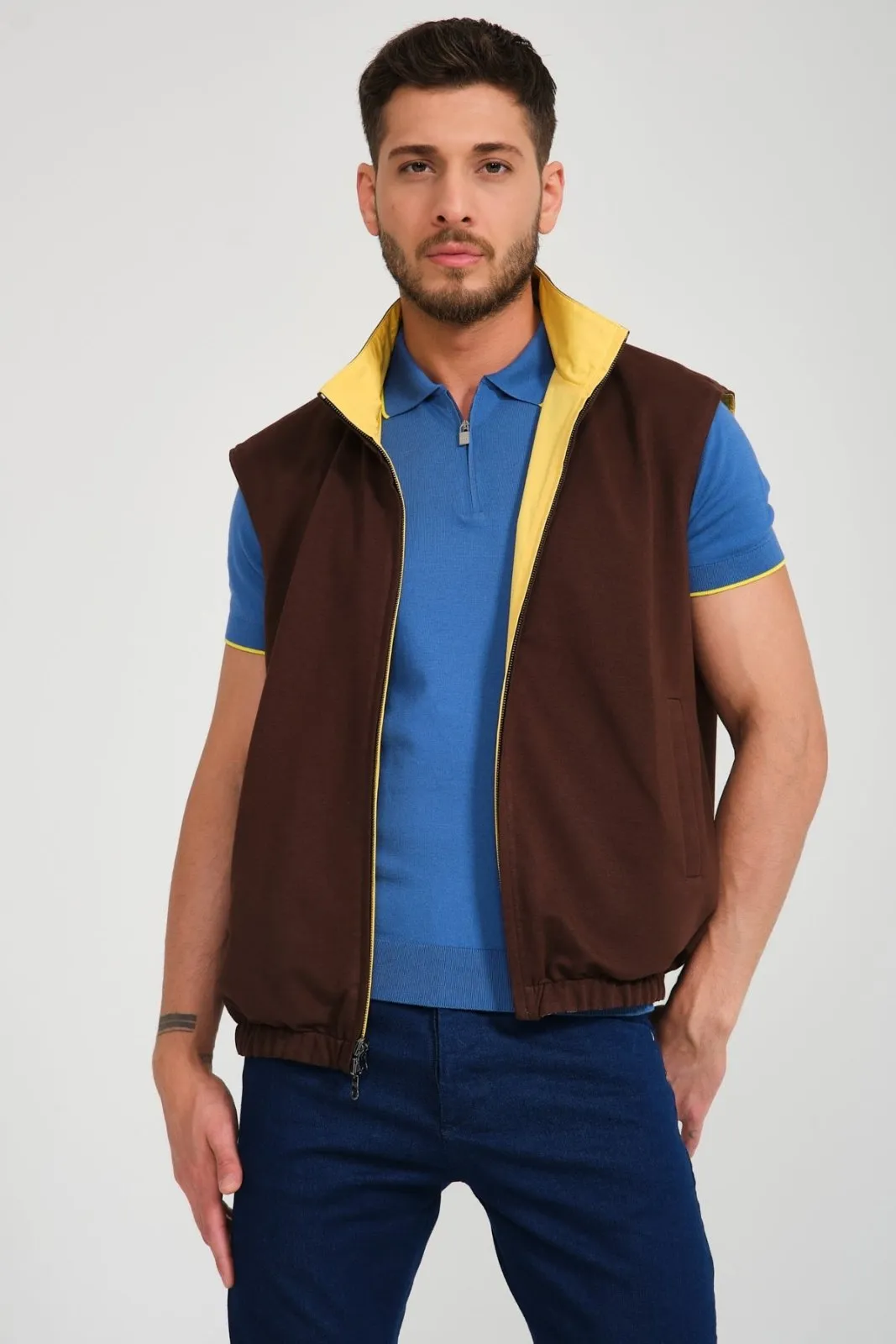 Dual-Terrain Reversible Waterproof Vest