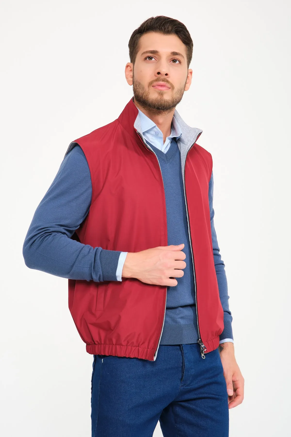 Dual-Terrain Reversible Waterproof Vest