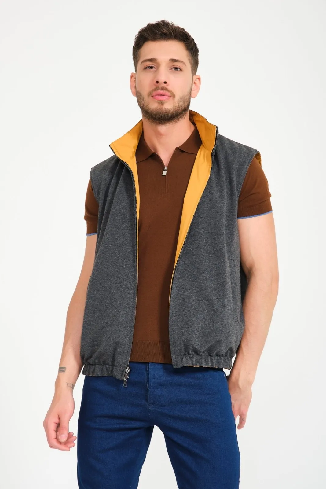 Dual-Terrain Reversible Waterproof Vest