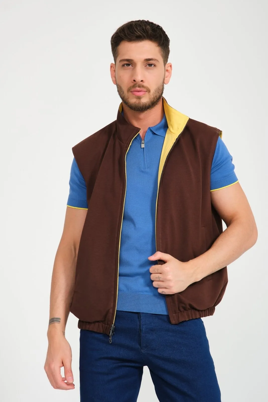 Dual-Terrain Reversible Waterproof Vest