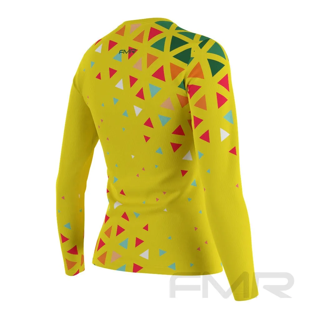 FMR Women's Triangle Technical Long Sleeve Running Shirt