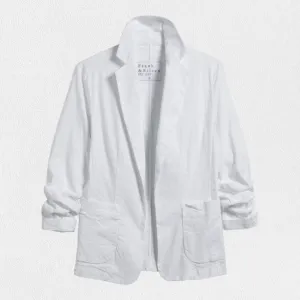 FRANK AND EILEEN - DUBLIN TAILORED BLAZER IN PERFORMANCE LINEN