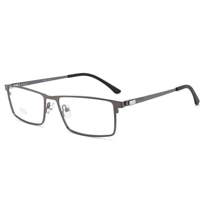 Handoer Men's Full Rim Square Alloy Eyeglasses 41002