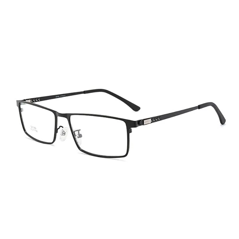 Handoer Men's Full Rim Square Alloy Eyeglasses 41002