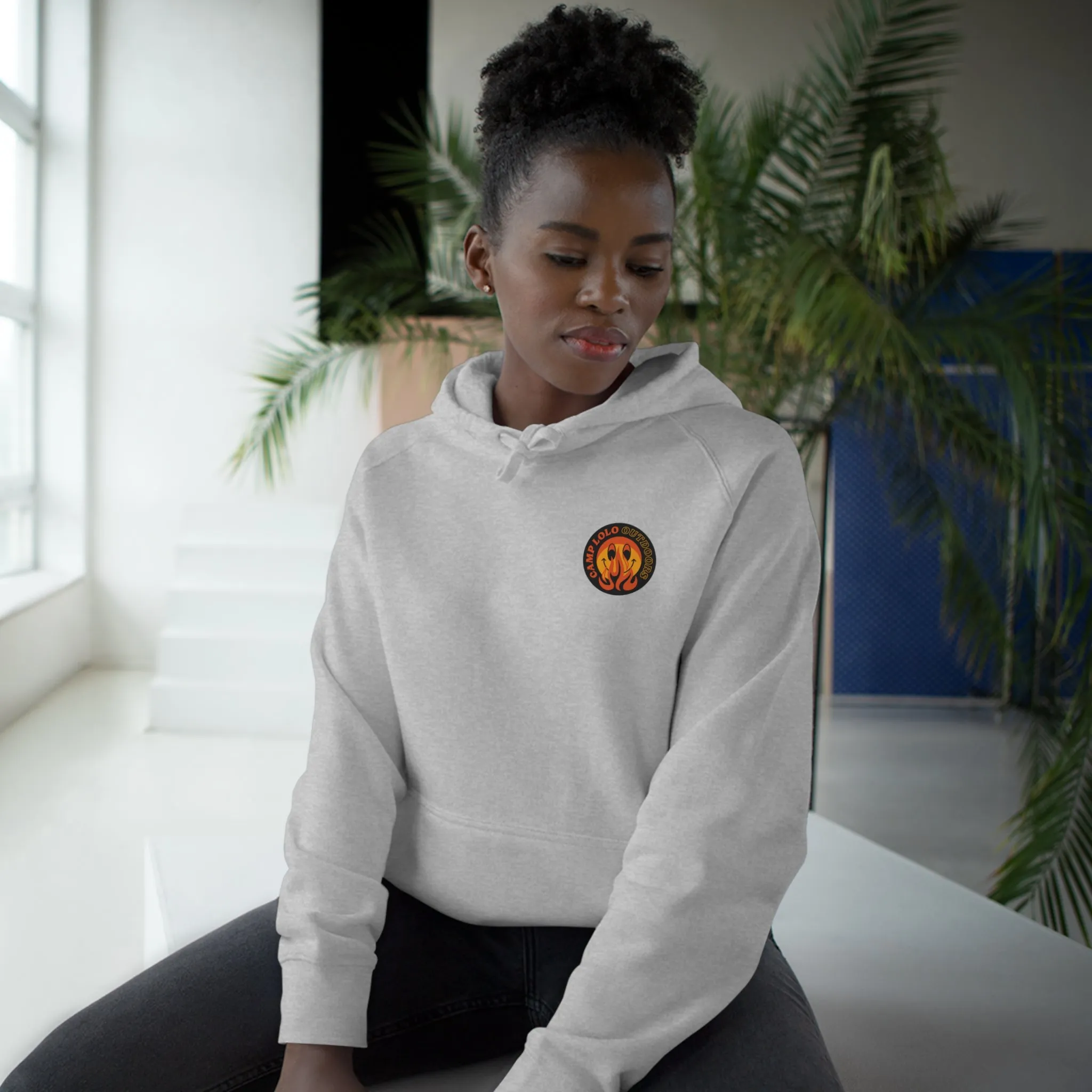 Happy Camper Dark Logo Hoodie