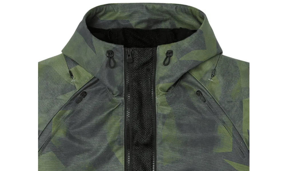 Icon Airform Battlescar Green Men's Jacket - Size Med