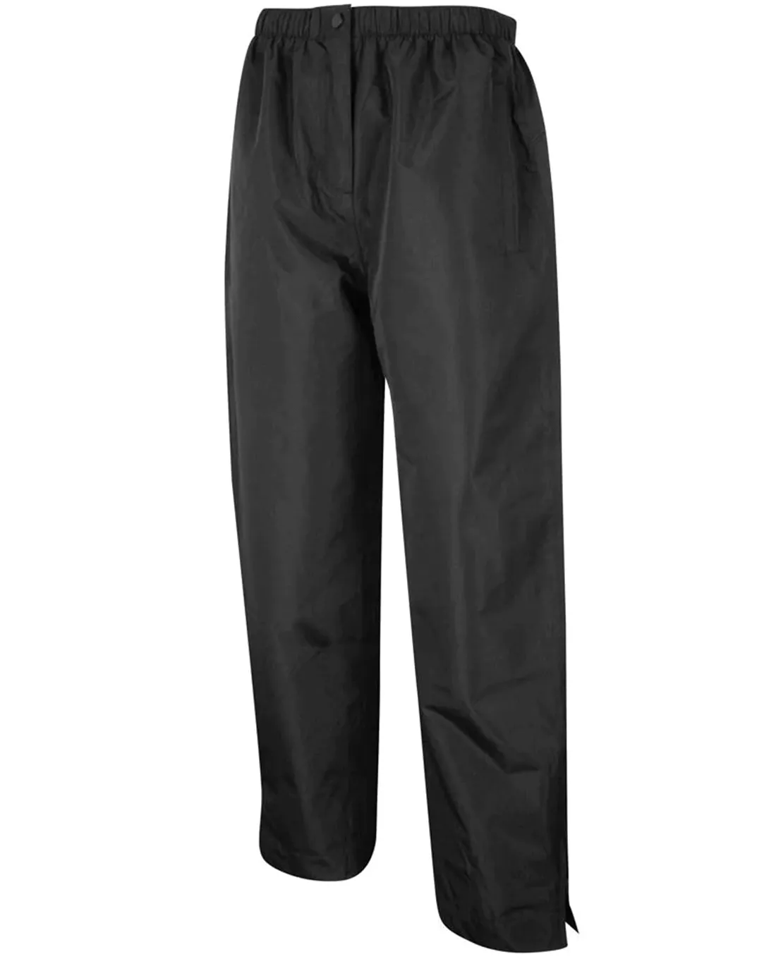 ISLAND GREEN Waterproof Adjustable Length Trousers Black