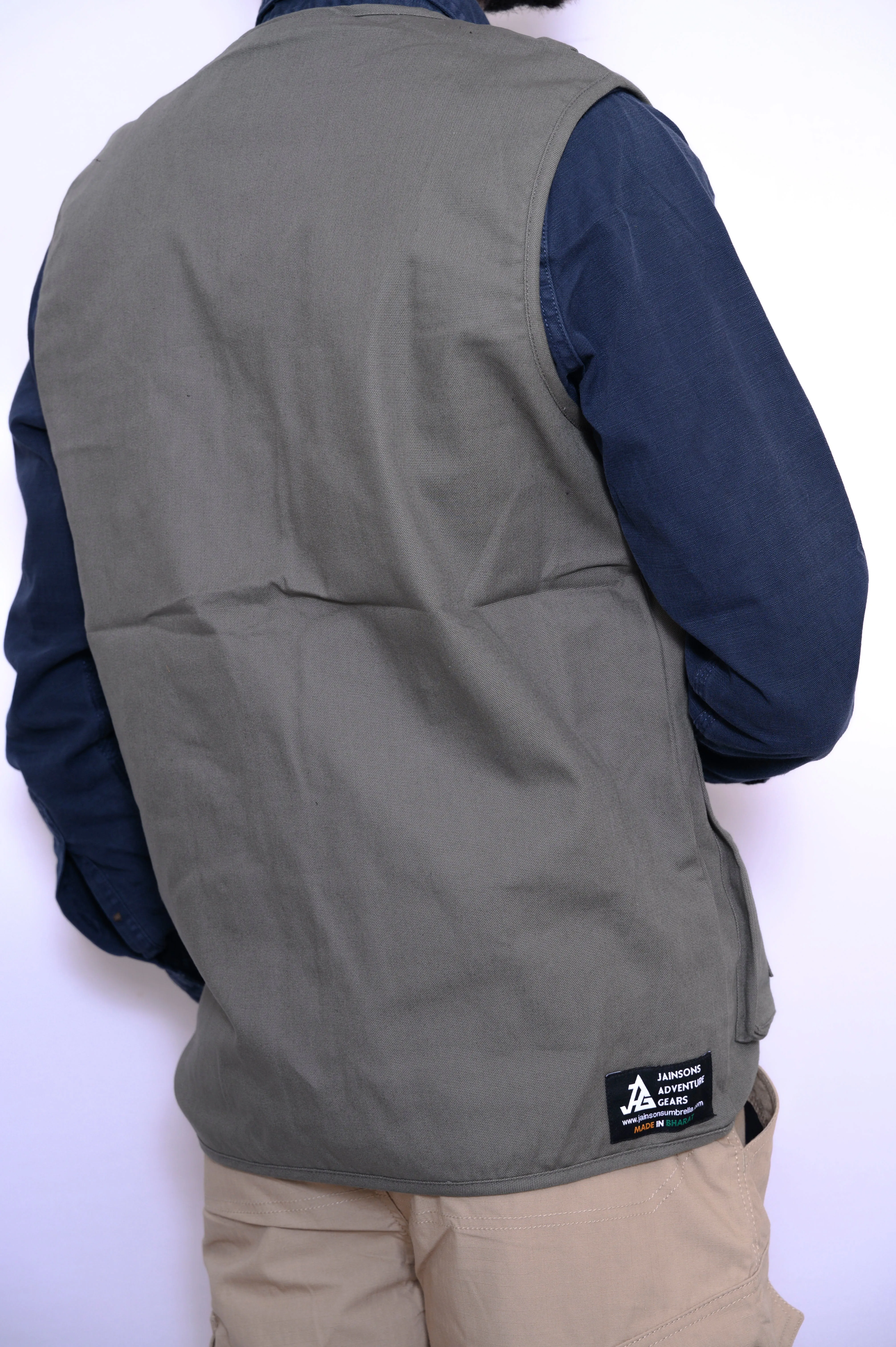 JAG Kaziranga Series Multi-Pocket Jacket | Safari Jacket | 9 Pockets | Unisex | Travellers Jacket