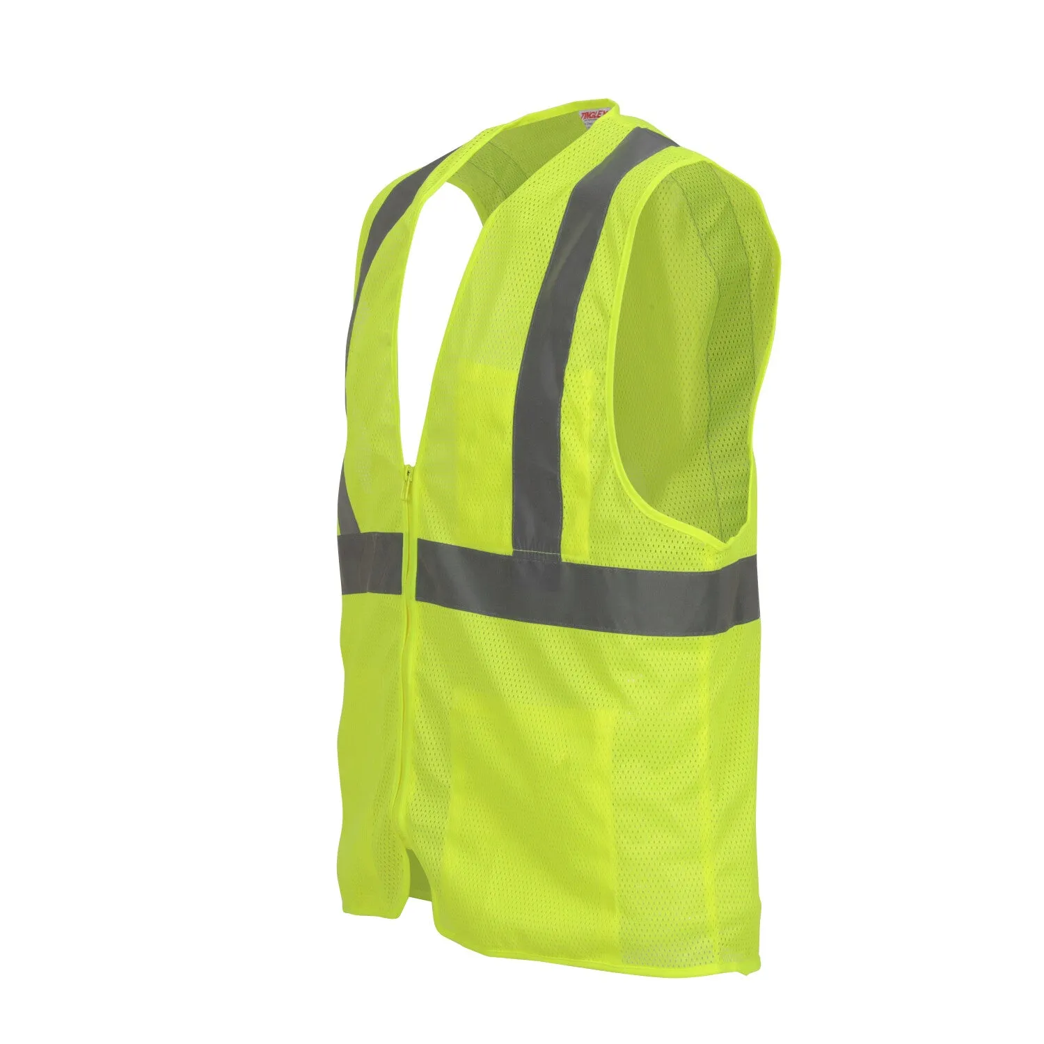 Job Sight Class 2 Zip-Up Mesh Vest