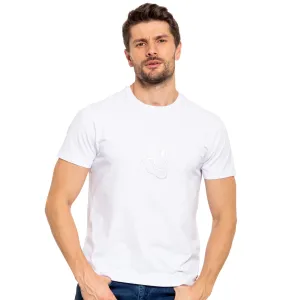 Low Profile Embroidered 8X Street T-Shirt - White