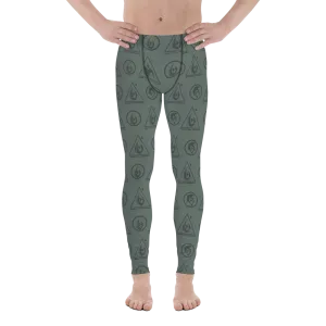 Men's Logo Camo Leggings