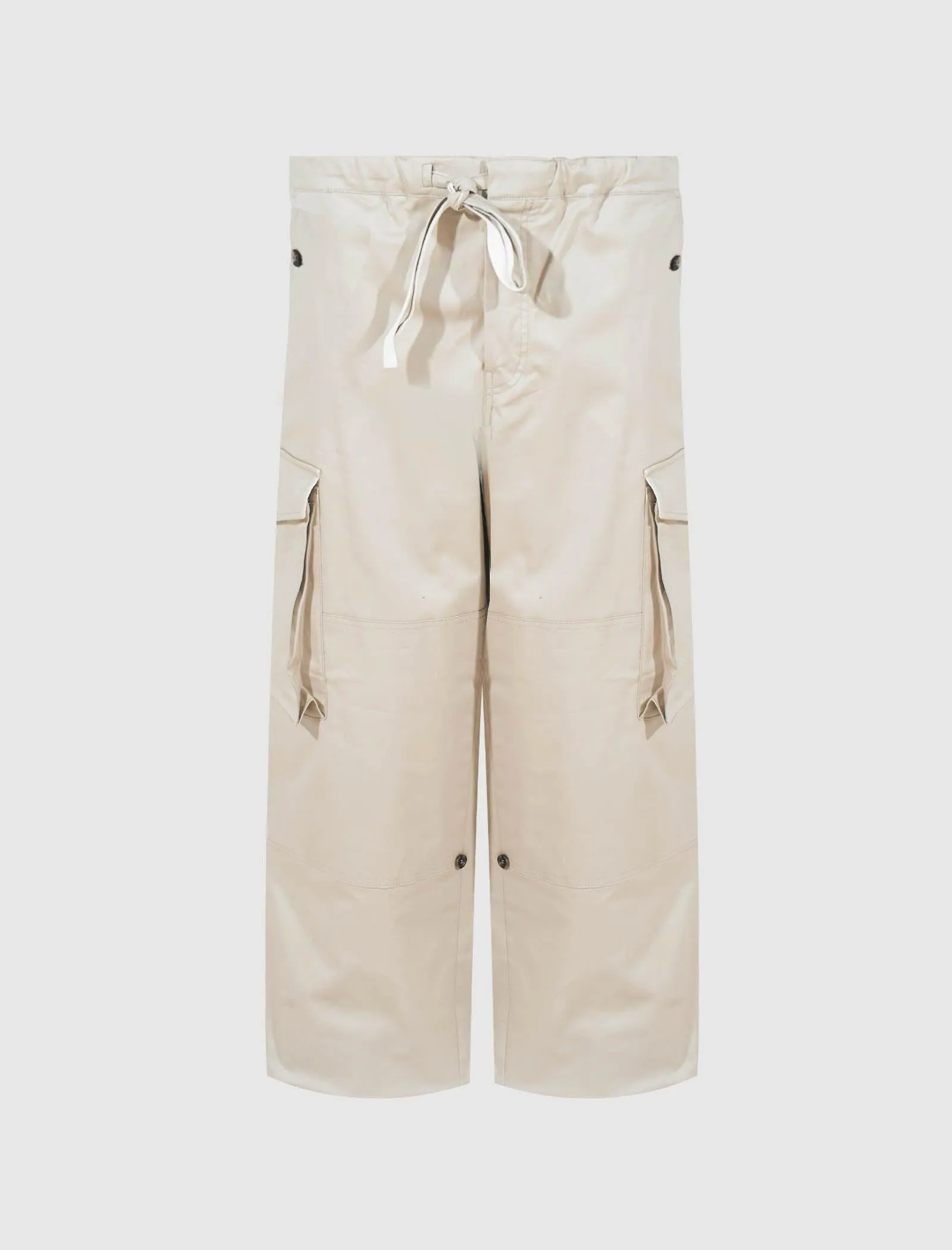 MULTI POCKET DRAWSTRING TROUSERS