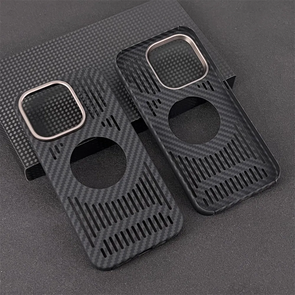 Oatsbasf Luxury Pure Aramid Fiber Case for Apple iPhone