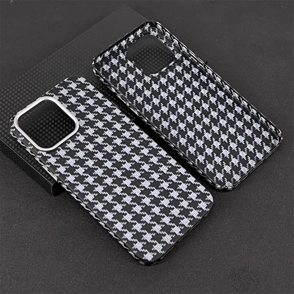 Oatsbasf Luxury Pure Aramid Fiber Case for Apple iPhone