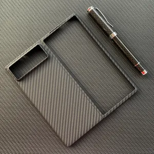 Oatsbasf Luxury Pure Carbon Fiber Case for Xiaomi Mix Foldable Phones