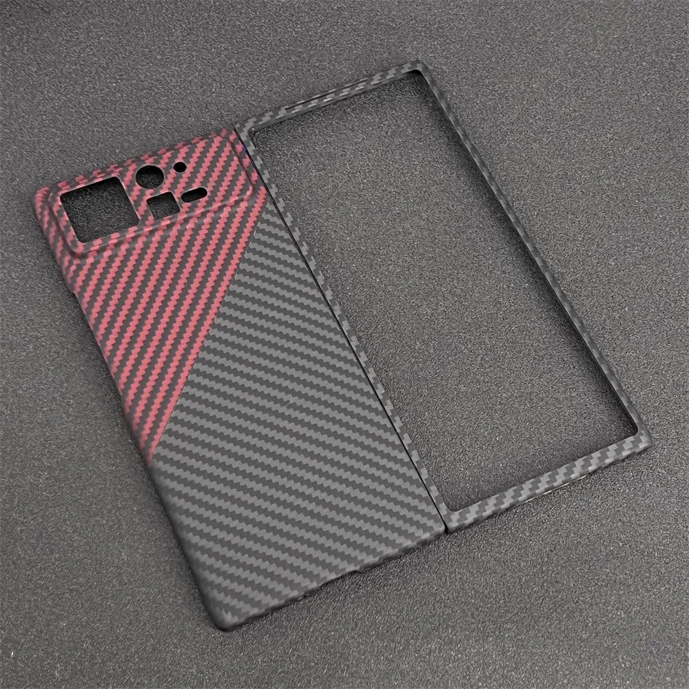 Oatsbasf Luxury Pure Carbon Fiber Case for Xiaomi Mix Foldable Phones