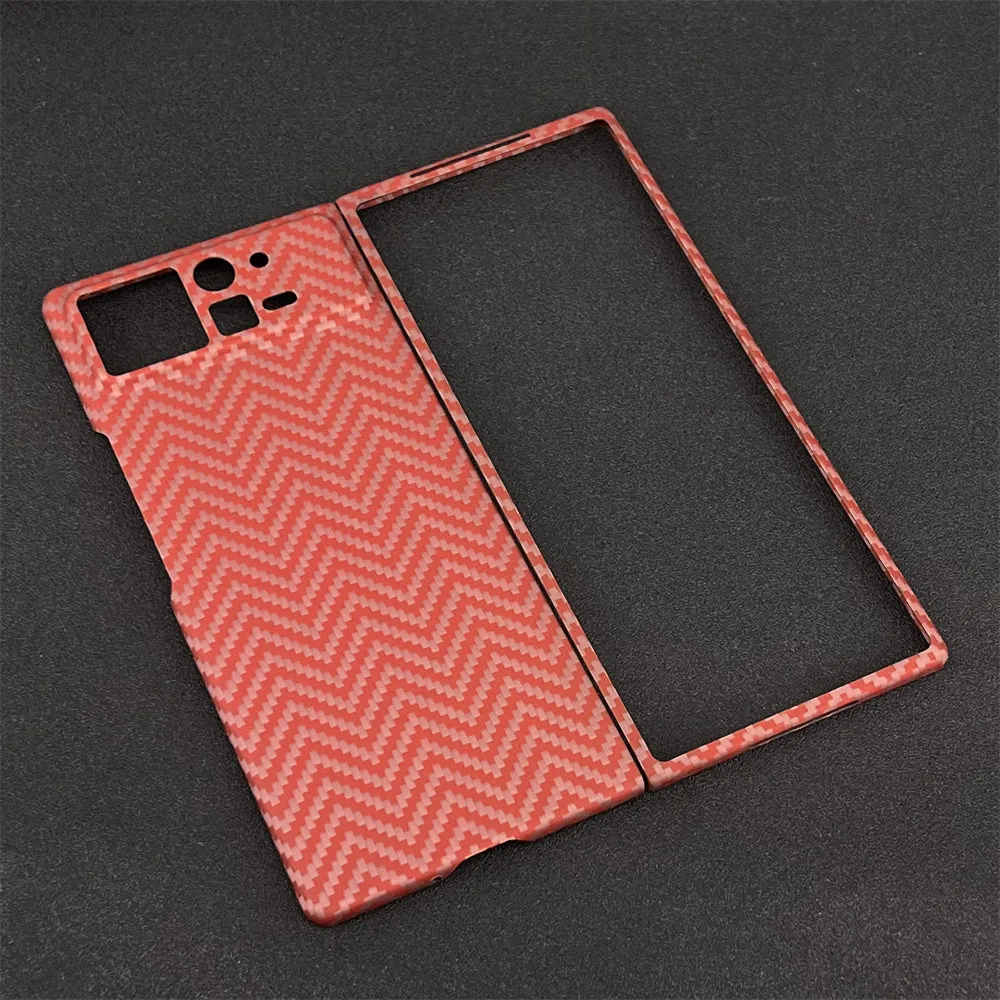 Oatsbasf Luxury Pure Carbon Fiber Case for Xiaomi Mix Foldable Phones