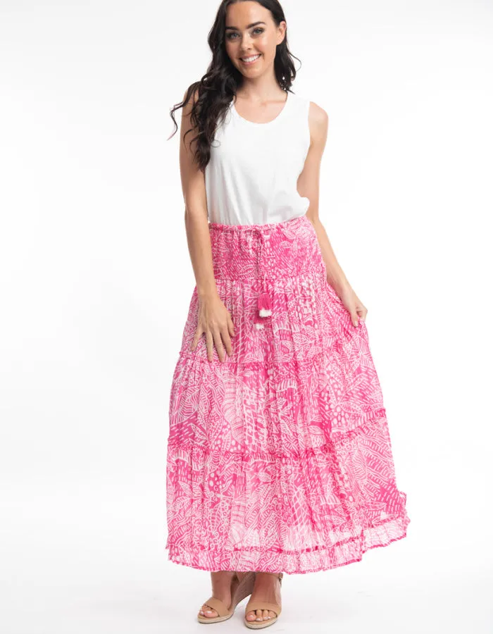 Orientique Leros Pink Skirt