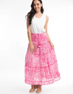 Orientique Leros Pink Skirt