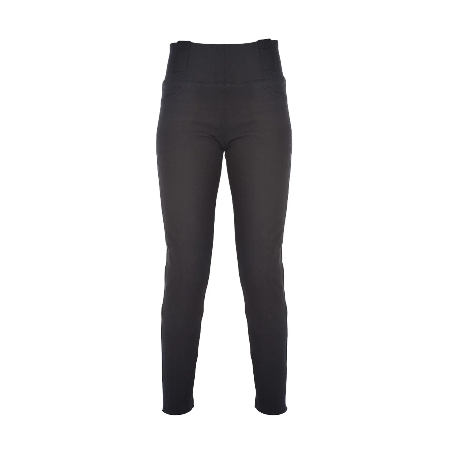 Oxford Ladies Motorcycle Kevlar Lined Super Leggings Trousers - Black (Reg) 8