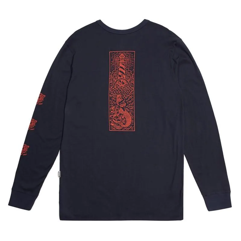 PEDRO SEA NYMPH LS TEE / NAVY