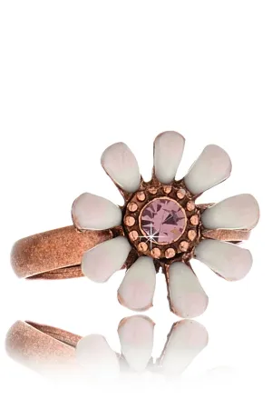 SAKURA White Flower Ring