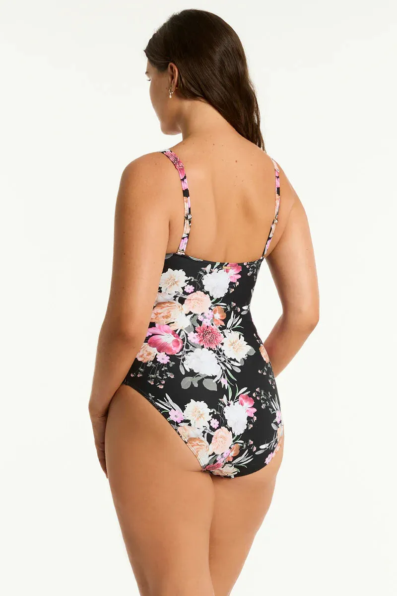 Sea Level Belle Twist Front Multifit One Piece