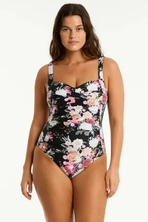 Sea Level Belle Twist Front Multifit One Piece