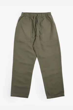 Service Works - Classic Canvas Chef Pants in Olive