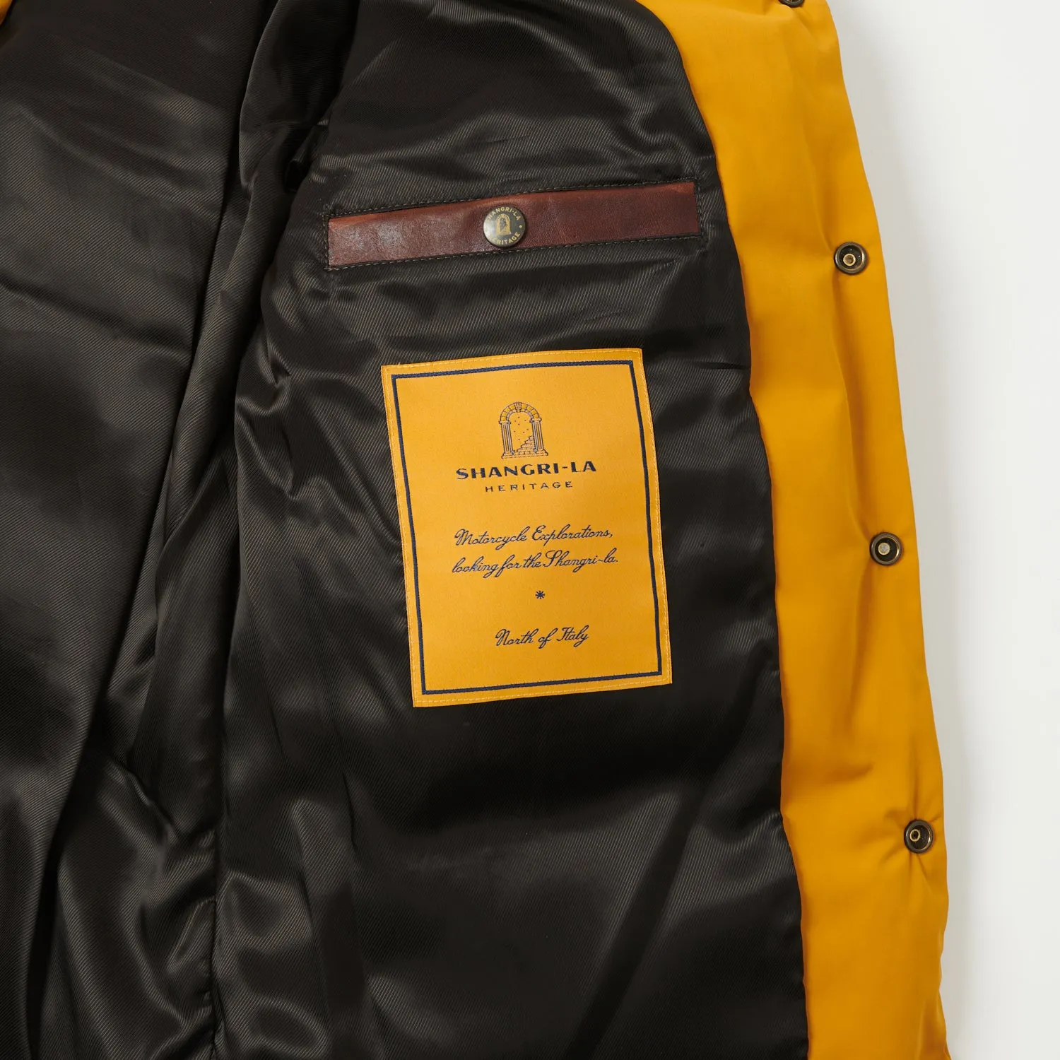 Shangri-La Heritage 'Bivacco' Western Down Jacket - Yellow