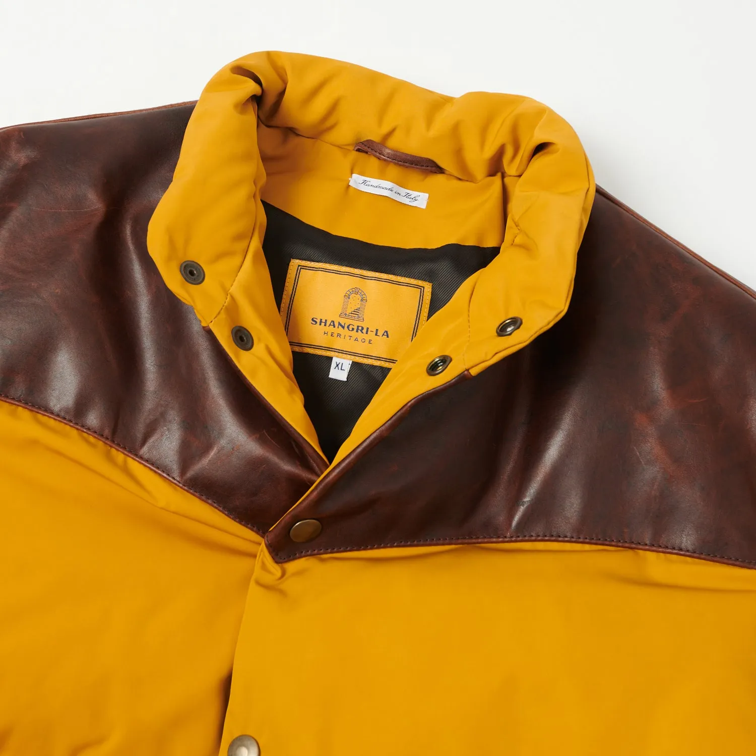 Shangri-La Heritage 'Bivacco' Western Down Jacket - Yellow