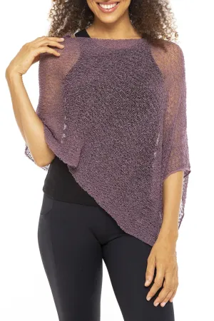 Sheer Poncho Bolero Pullover Shrug