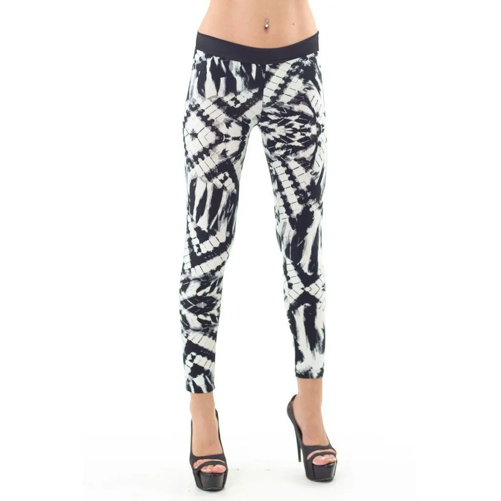 Silky Print Leggings